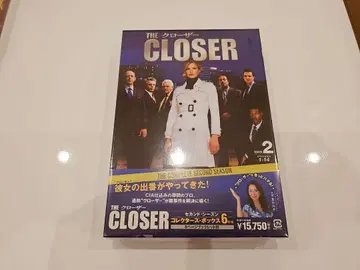 THE CLOSER 클로저 DVD BOX 2장 세트 [미개봉 새상품]