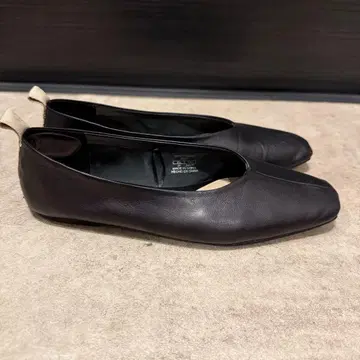 ZARA 리얼 가죽 발레리나 신발