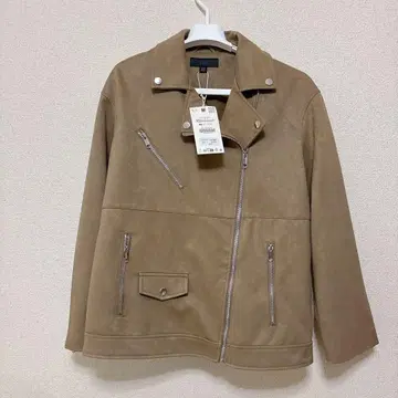 ZARA 베이지 라이더 자켓 XS