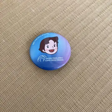 오사카 간사이 만박 스위스 파빌리온 캔뱃지