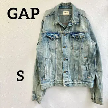 GAP 1969 데님 자켓 S 빈티지 가공 데미지 있음 G 자켓