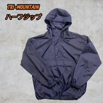 TRI-MOUNTAIN 하프 지퍼 나일론 자켓