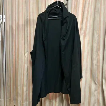 mizuiroind 블랙 롱 자켓