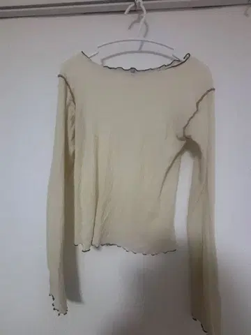 베이스 레인지 BASE RANGE 니트 긴팔 멜로우 리브