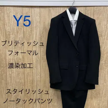 하자품 새상품, 미사용 [ Y5 ] 블랙 포멀 예복 남성용