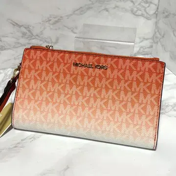 y101924 MICHAEL KORS 접이식 지갑 컬러풀 빅 로고