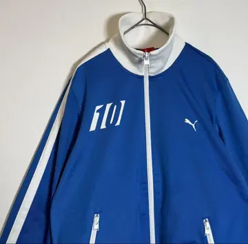 PUMA 푸마 이탈리아 대표 프린트 로고 트랙 자켓