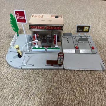 단종 토미카 타운 구 미스터 도넛 Mister Donut 미니어처 매장