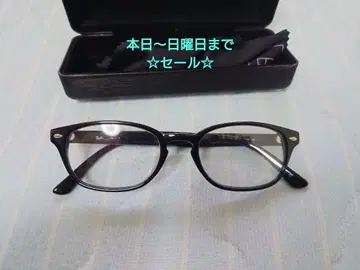 레이밴 블랙 프레임 안경 RB5215 2000