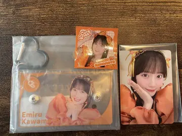 CUTIE STREET 카와모토 에루 클리어 파우치 트레이딩 카드 큐스트