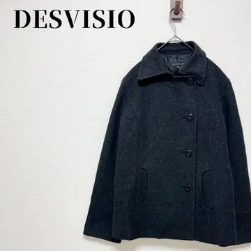 DESVISIO 빅 사이즈 42(LL) 울 코트 고급 일본제 월드