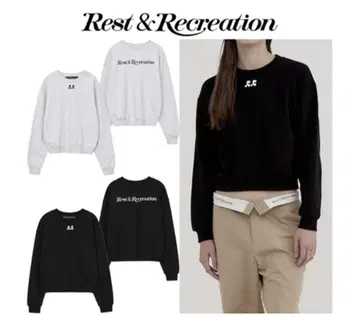 Rest & Recreation 맨투맨 트레이닝복