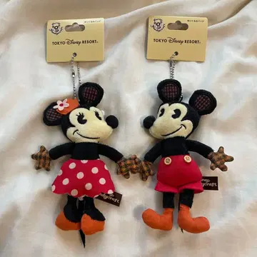Disney Handycraft 페어 키링/인형 배지