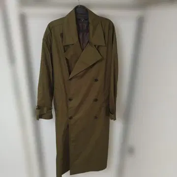 BENO 맥시 길이 트렌치코트