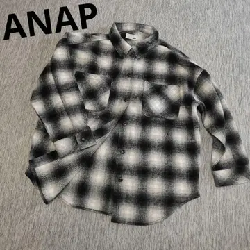 ANAP 체크 셔츠 ANAP 셔츠