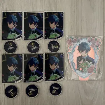 앙스타 사자나미 쥰 유대 아크릴 스탠드 5주년 앙상블 스타즈 중국 한정판