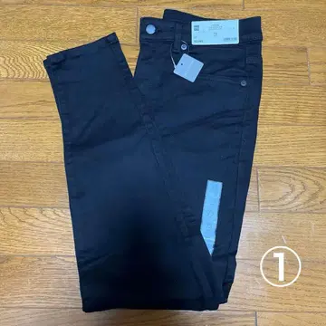 1GU 블랙 스키니 팬츠 73