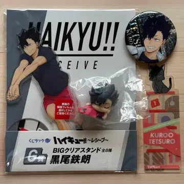 하이큐!! 쿠로오 테츠로 클리어 스탠드 등 묶음 판매