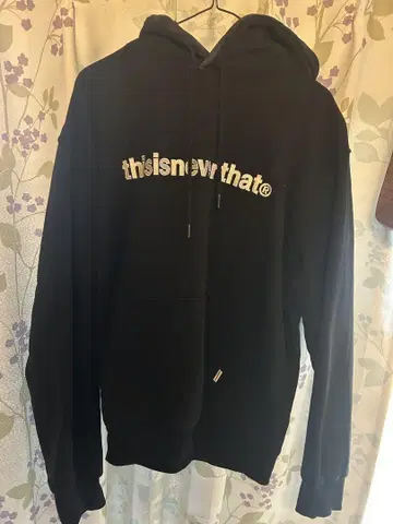 thisisneverthat 블랙 후드티
