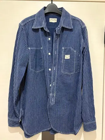 westride 스트라이프 워크 셔츠