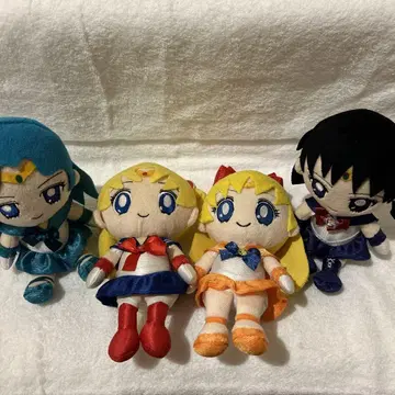 세일러문 봉제 인형 4개