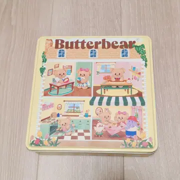 Butterbear 캐릭터 캔 빈 캔