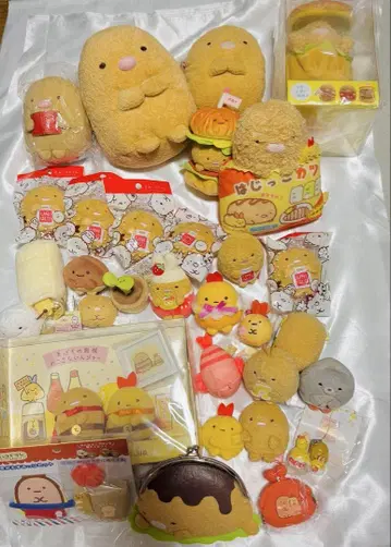 스미코구라시 봉제 인형 테노리 봉제 인형 돈카츠 묶음 판매