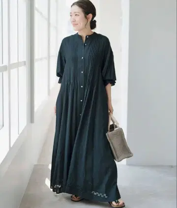 [ Spick & Span ] 자수 드레스