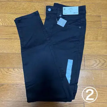 2GU 블랙 스키니 팬츠 73 사이즈
