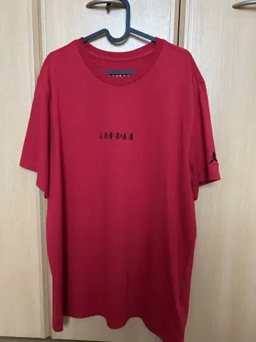 조던 레드 티셔츠 XL
