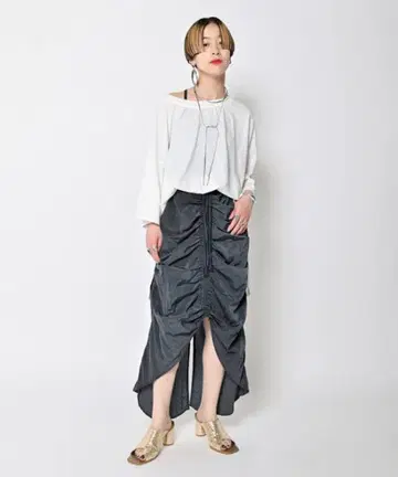 CITYSHOP 드로우 스트링 스커트 38