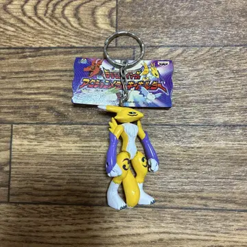 디지몬 테이머즈 레나몬 액션 메탈 키링