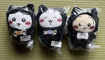 치이카와 검은 고양이 마스코트 3종 세트