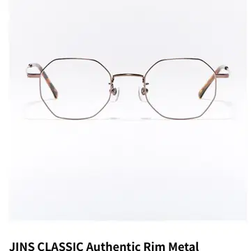 [ jins ] classic authentic 림 메탈 안경