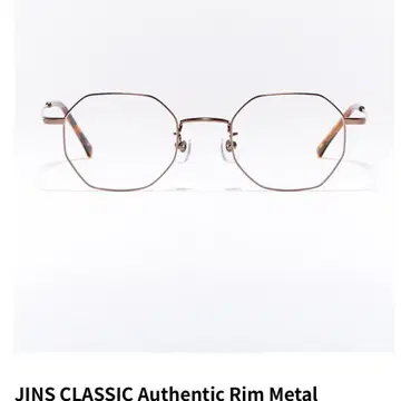 [ jins ] classic authentic 림 메탈 안경
