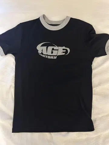 AgeFactory 링거T 블랙 M 사이즈