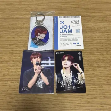 코노 준키 미완성 무비티켓 포토 카드 키링