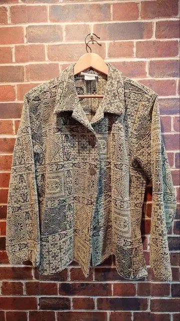 [올 패턴] 빈티지 에스닉 고블랑 자켓