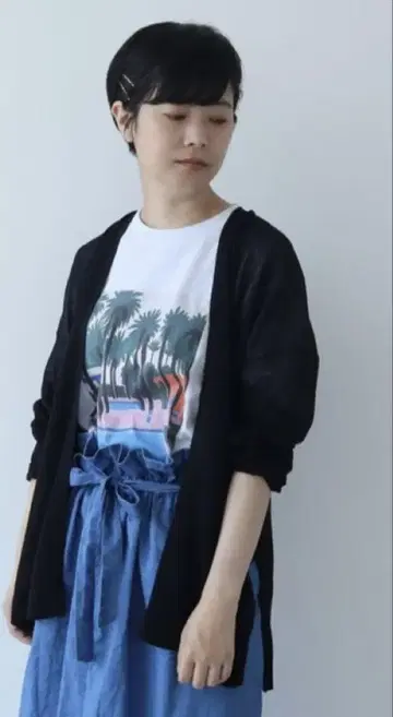[ 새상품급 ] yuni 가디건 아틀리에 드 사봉 fig London