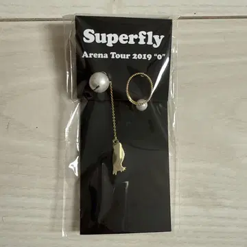 새상품 superfly 라이브 굿즈 귀걸이 백팩