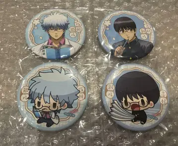 은혼 긴파치선생 애니메이트 카페 캔뱃지 긴토키 신파치