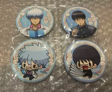 은혼 긴파치선생 애니메이트 카페 캔뱃지 긴토키 신파치