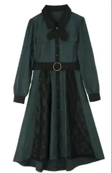 axes femme 원피스 그린