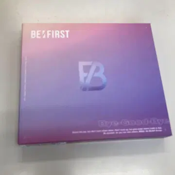 BE:FIRST / Bye-Good-Bye BMSG반