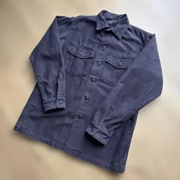orslow US ARMY SHIRTS BLACK STONE 밀리터리