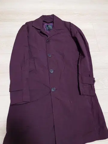 UNITED ARROWS 버건디 트렌치코트