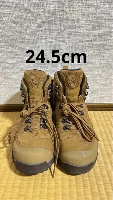 (새상품급) Caravan 방수 등산화 베이지