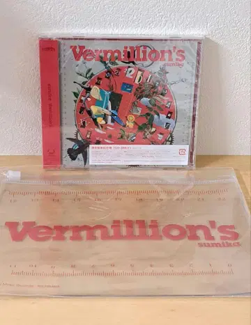 미개봉 sumika Vermillions 클리어 파우치 포함