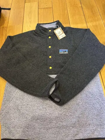 patagonia 그레이 하프 지퍼 플리스 자켓 M