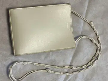 (새상품급) JIL SANDER 탱글 숄더백 화이트